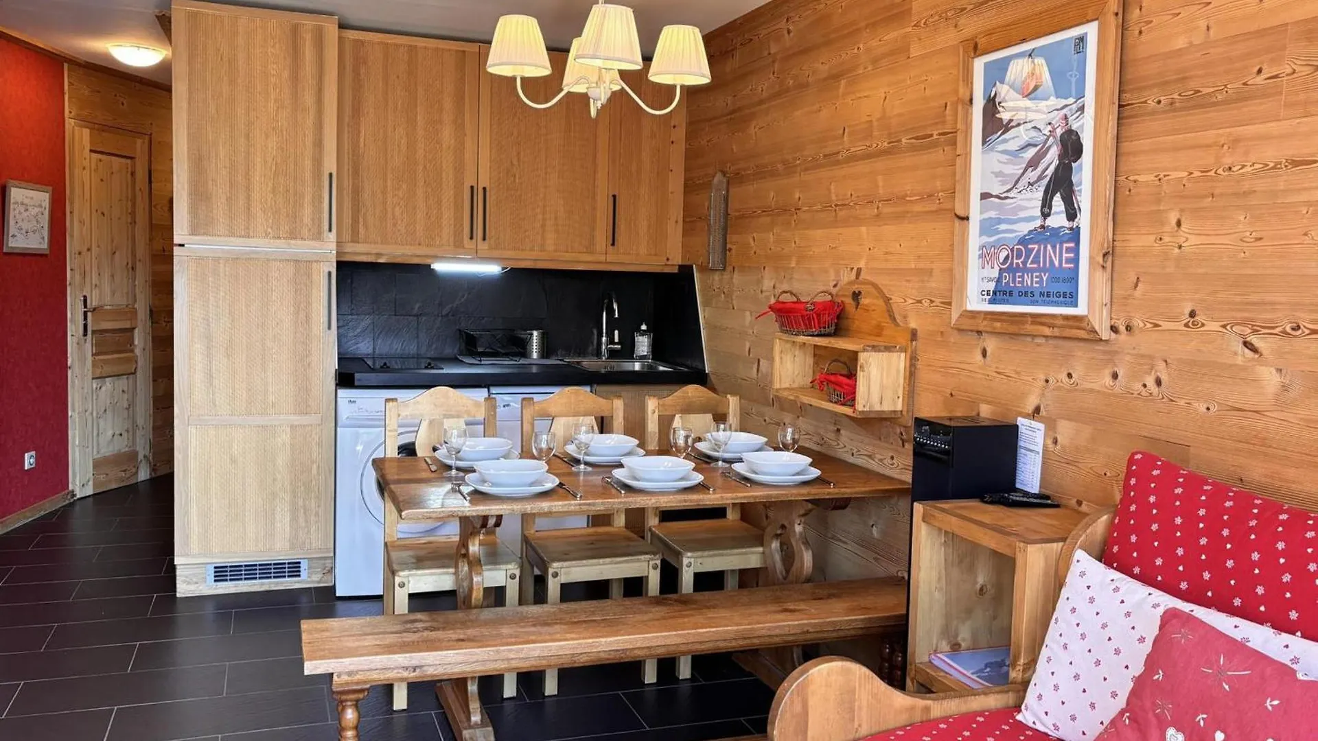 Appartement Style Chalet Avec Sauna Et Wi-Fi A Avoriaz - Fr-1-634-103 Morzine Apartment